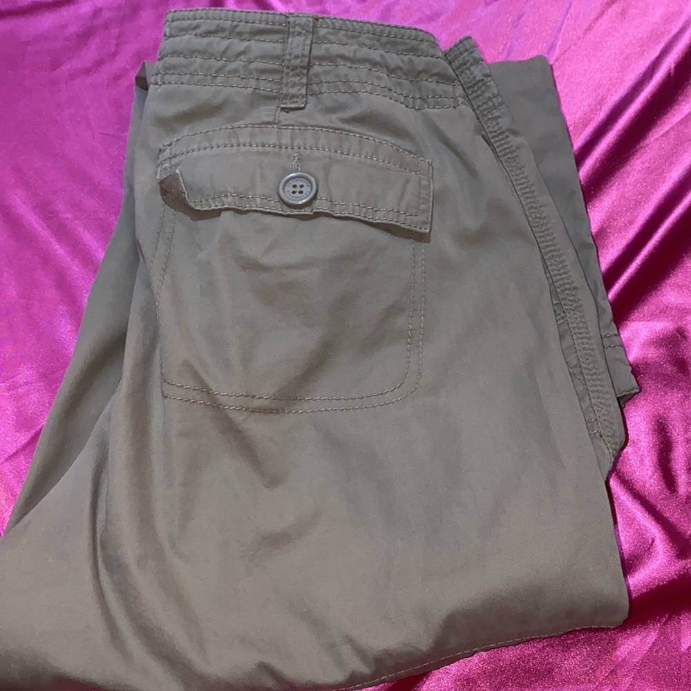 Liz Claiborne Wide Leg Khaki Size 10 - Picture 5 of 5